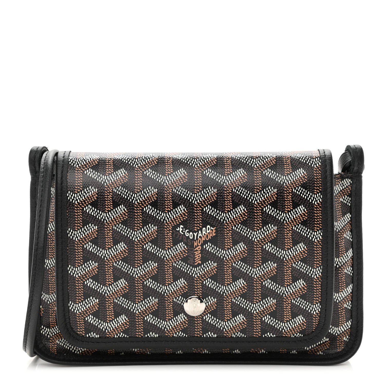 Goyard Goyardine Plumet Wallet Clutch Black 1 of 12