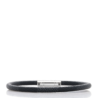 Louis Vuitton Damier Graphite Keep It Bracelet 21 3 of 5