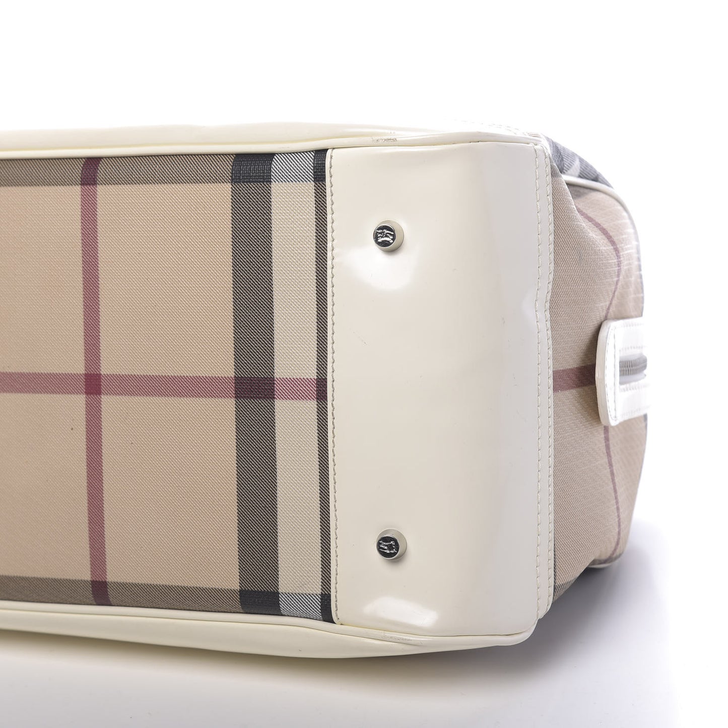 Nova Check Bowling Bag White