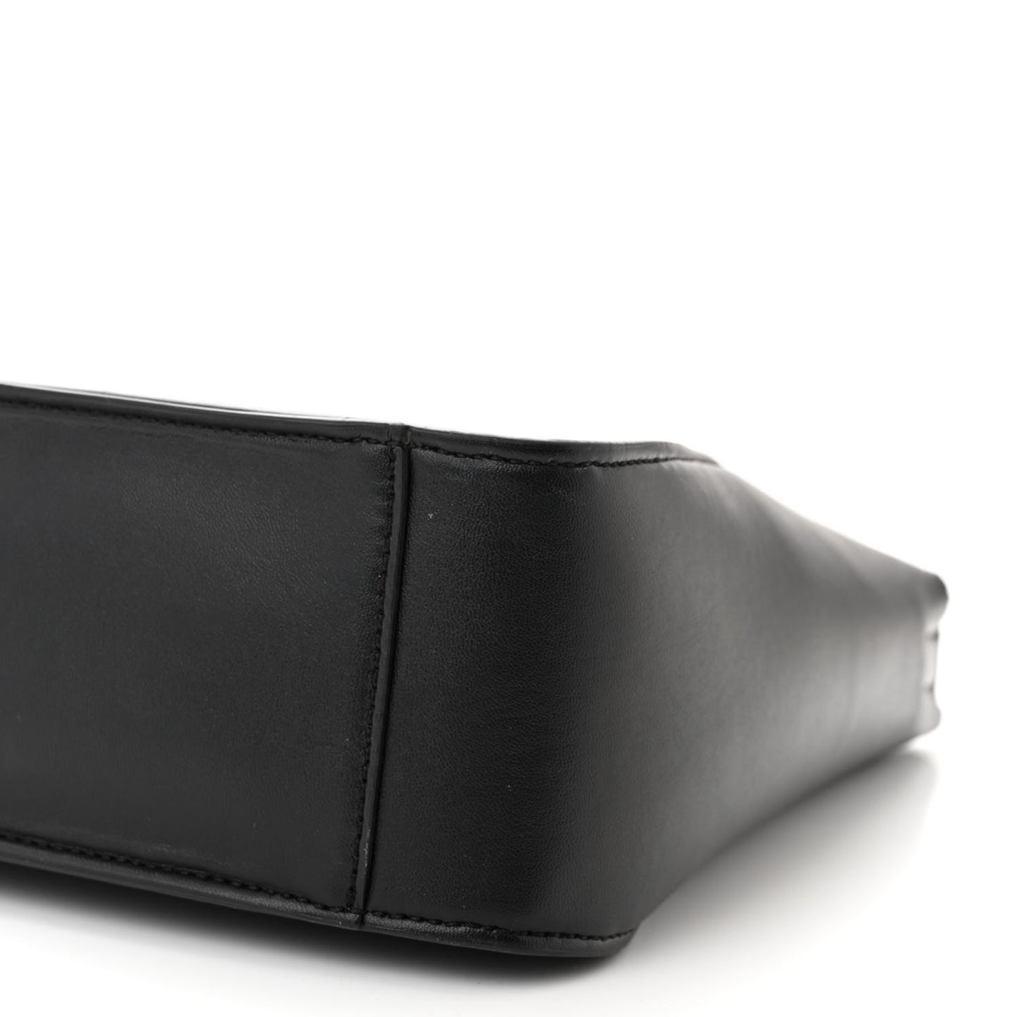 Eco Alter Nappa Perforated Logo Mini Crossbody Black