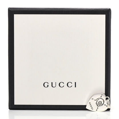 Gucci Sterling Silver GucciGhost Hamlet Skull Heart Charm 6 of 6