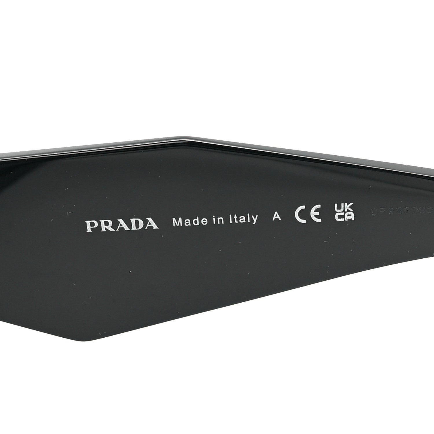 Prada Acetate Symbole Sunglasses SPR 17W Black 5 of 6