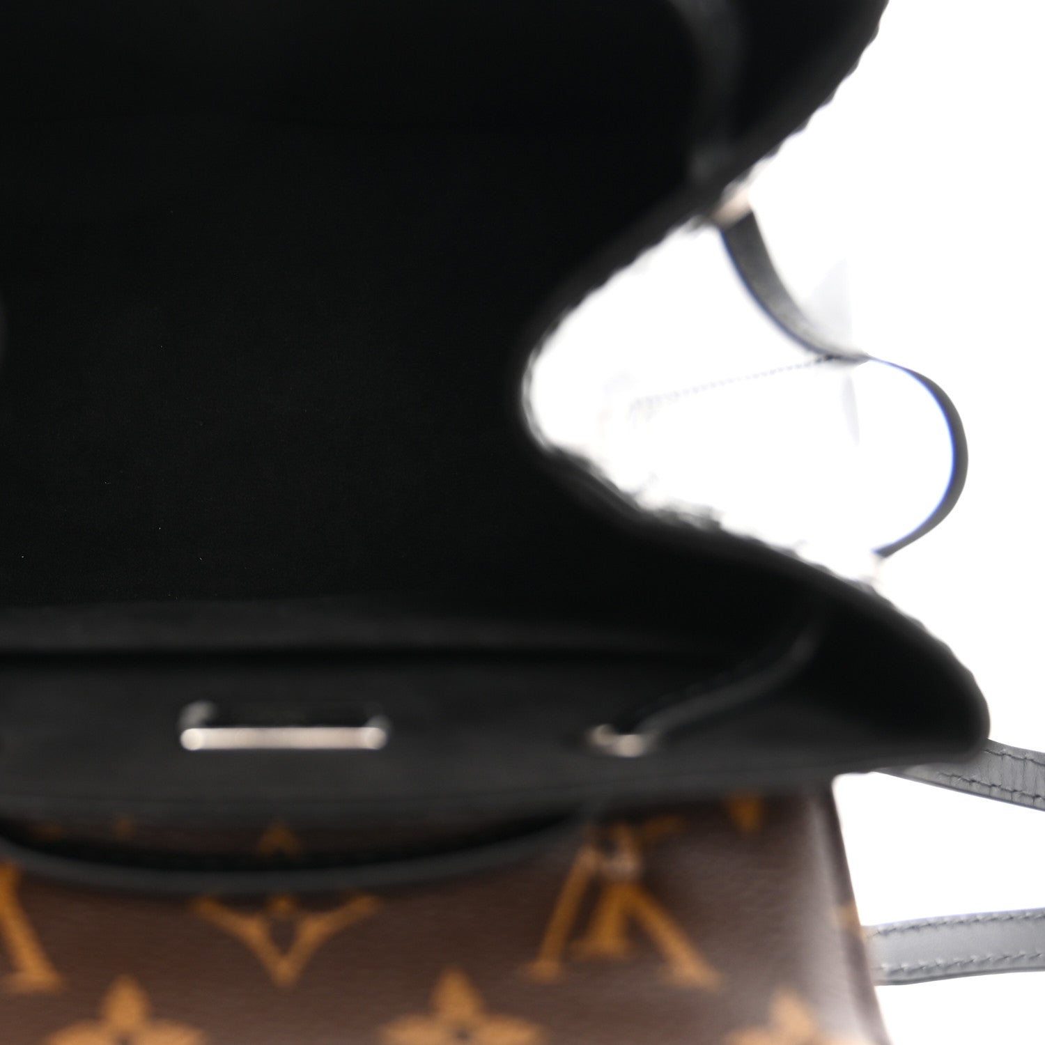 Louis Vuitton Patent Monogram Hot Springs Backpack Black 5 of 10