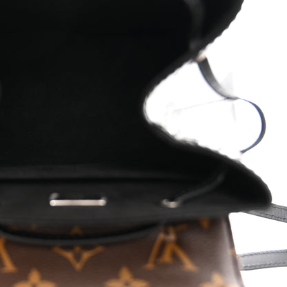 Louis Vuitton Patent Monogram Hot Springs Backpack Black 5 of 10