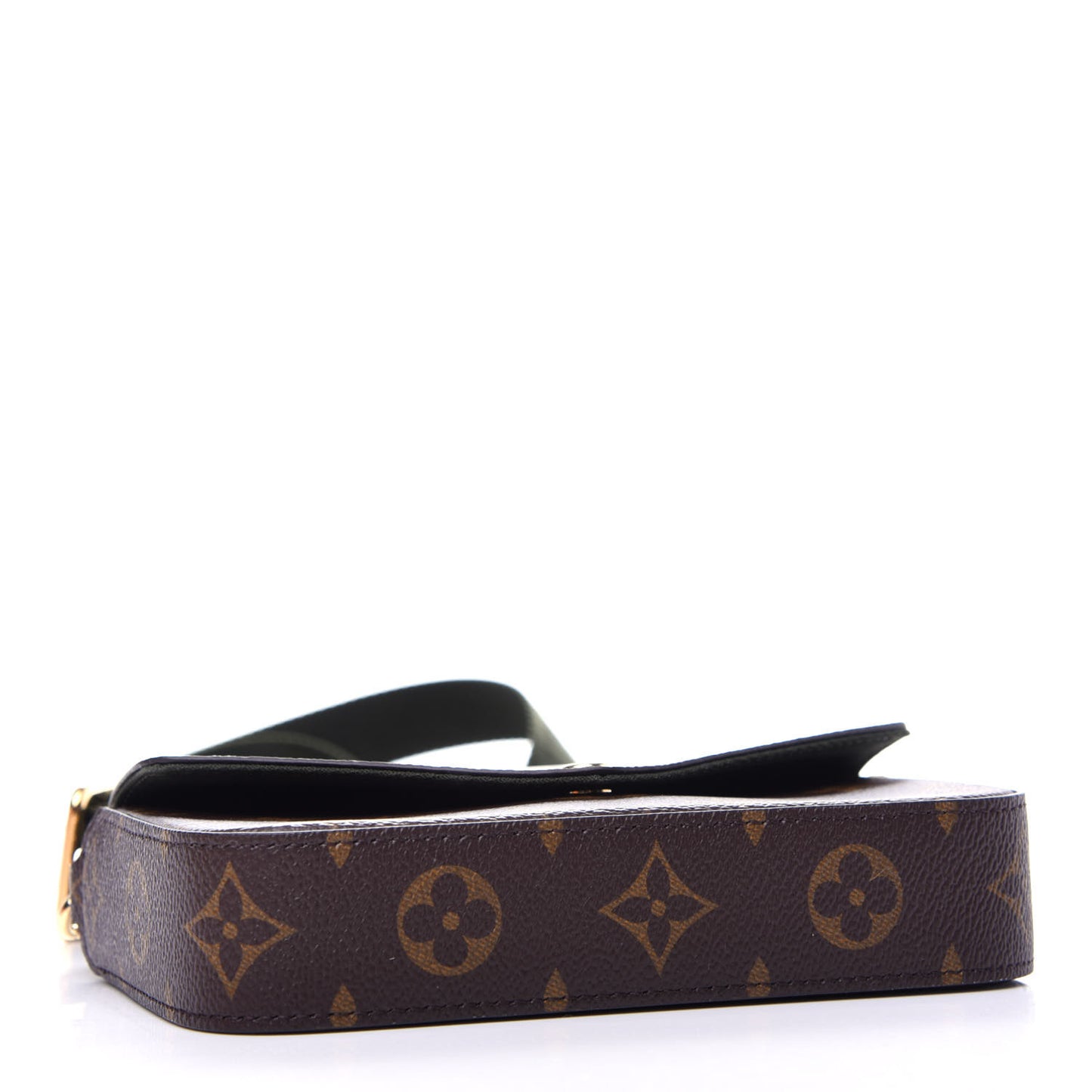 Monogram Felicie Strap & Go Kaki