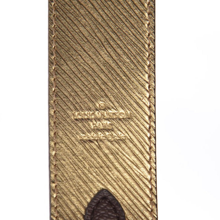 Louis Vuitton Monogram Epi Bandouliere Shoulder Strap Gold 3 of 6