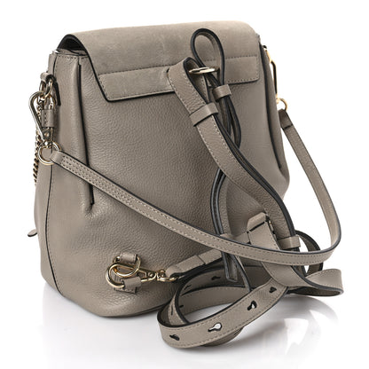 Chloe Suede Calfskin Medium Faye Backpack Motty Grey 3 of 8