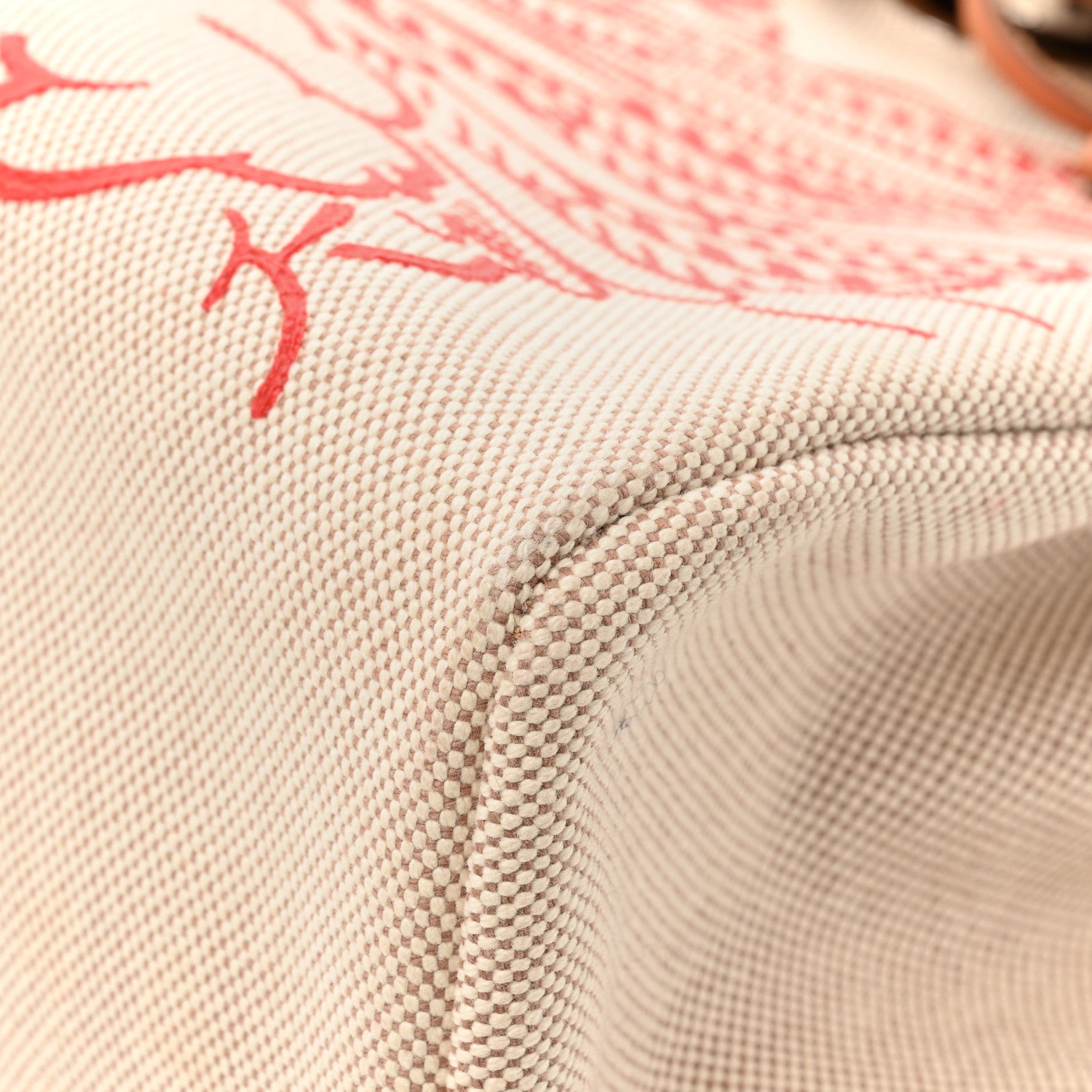 Hermes Vache Hunter Toile Pegase Pop Herbag Zip Retourne 31 PM Capucine Ecru 12 of 16