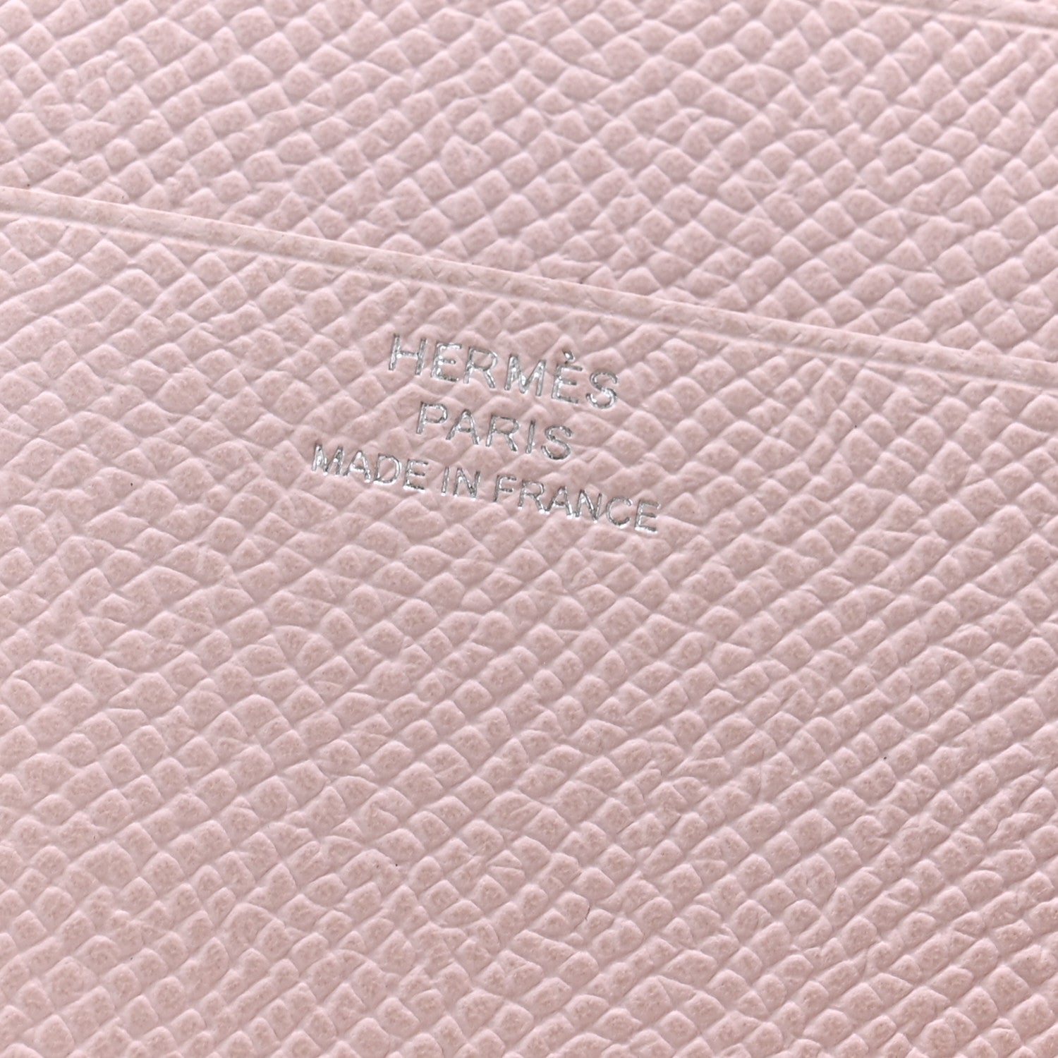 Hermes Epsom Tri-Fold Compact Bearn Wallet Mauve Sylvester 6 of 7