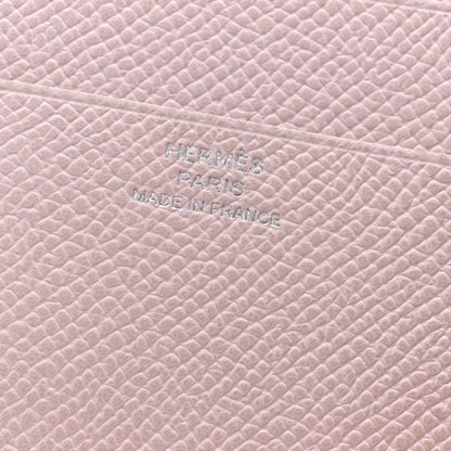 Hermes Epsom Tri-Fold Compact Bearn Wallet Mauve Sylvester 6 of 7