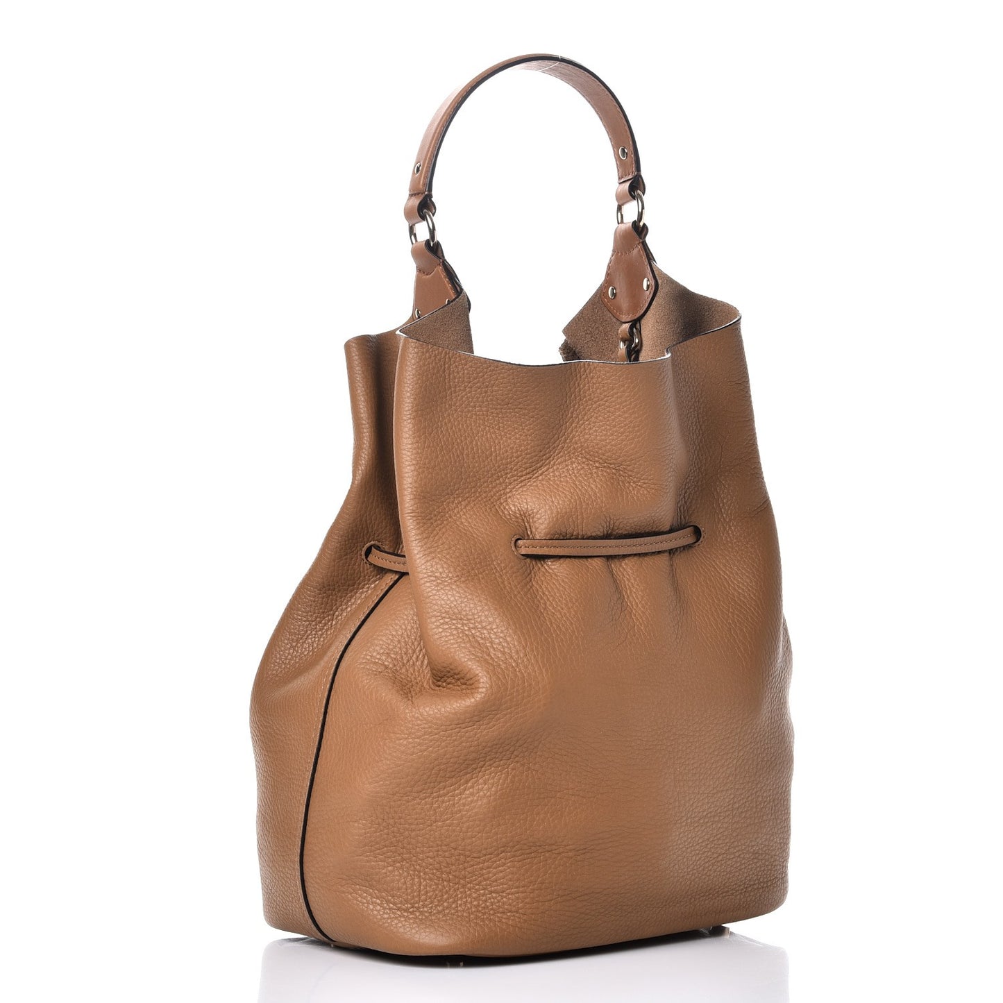 Grainy Calfskin Large Ashby Hobo Sand