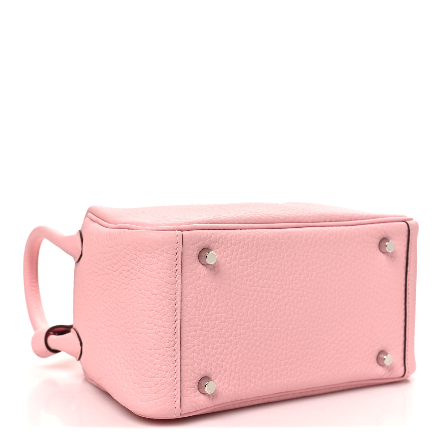 Taurillon Clemence Verso Mini Lindy 20 Rose Sakura Gris Perle