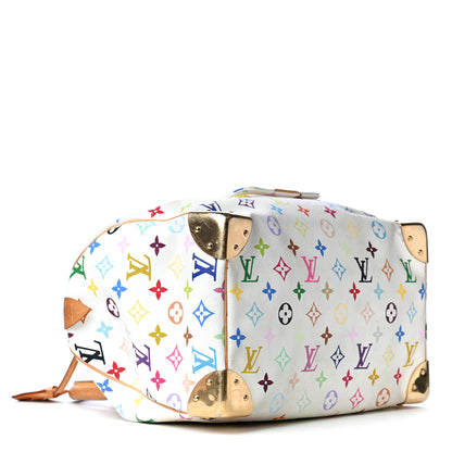 Louis Vuitton Monogram Multicolor Speedy 30 White 3 of 4