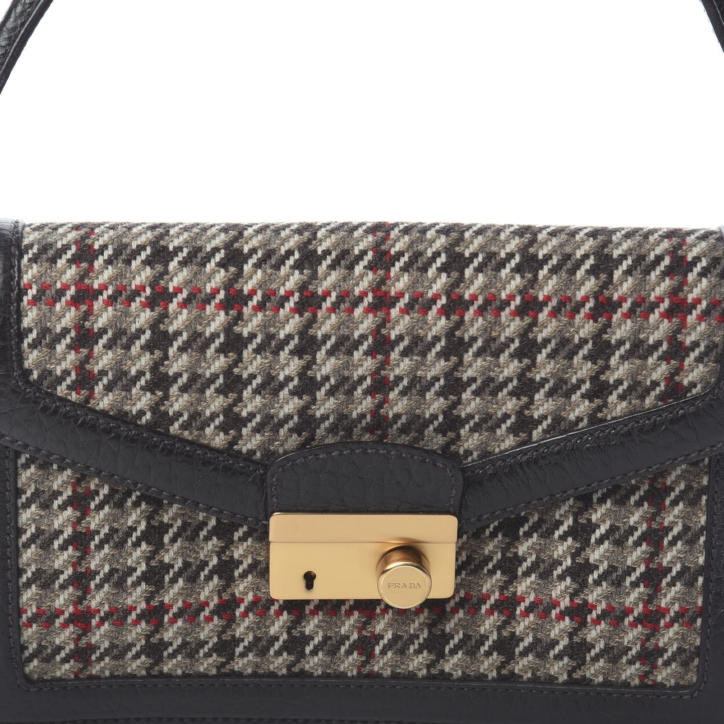 Tweed Sound Shoulder Bag Ebano