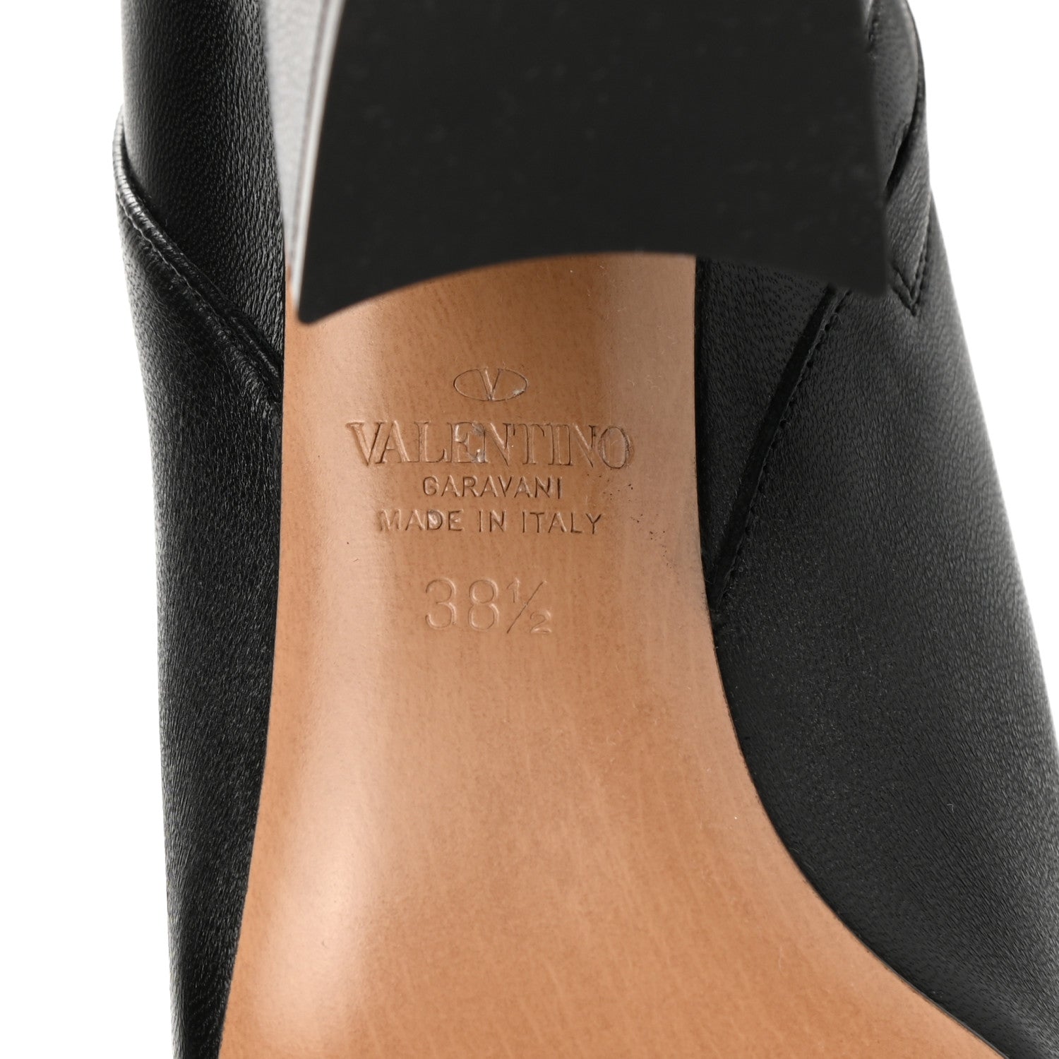 Valentino Garavani Nappa Rockstud 90mm Ankle Boots 38.5 Black 6 of 8