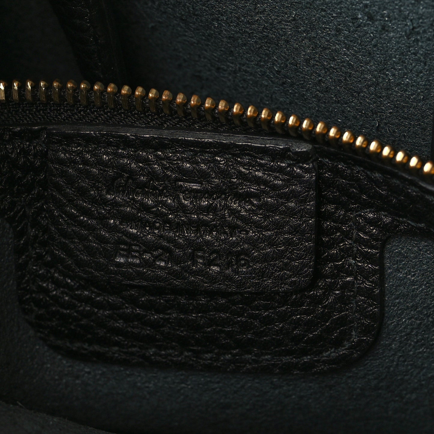 Hammered Calfskin Double Handle Small Amy Tote Black