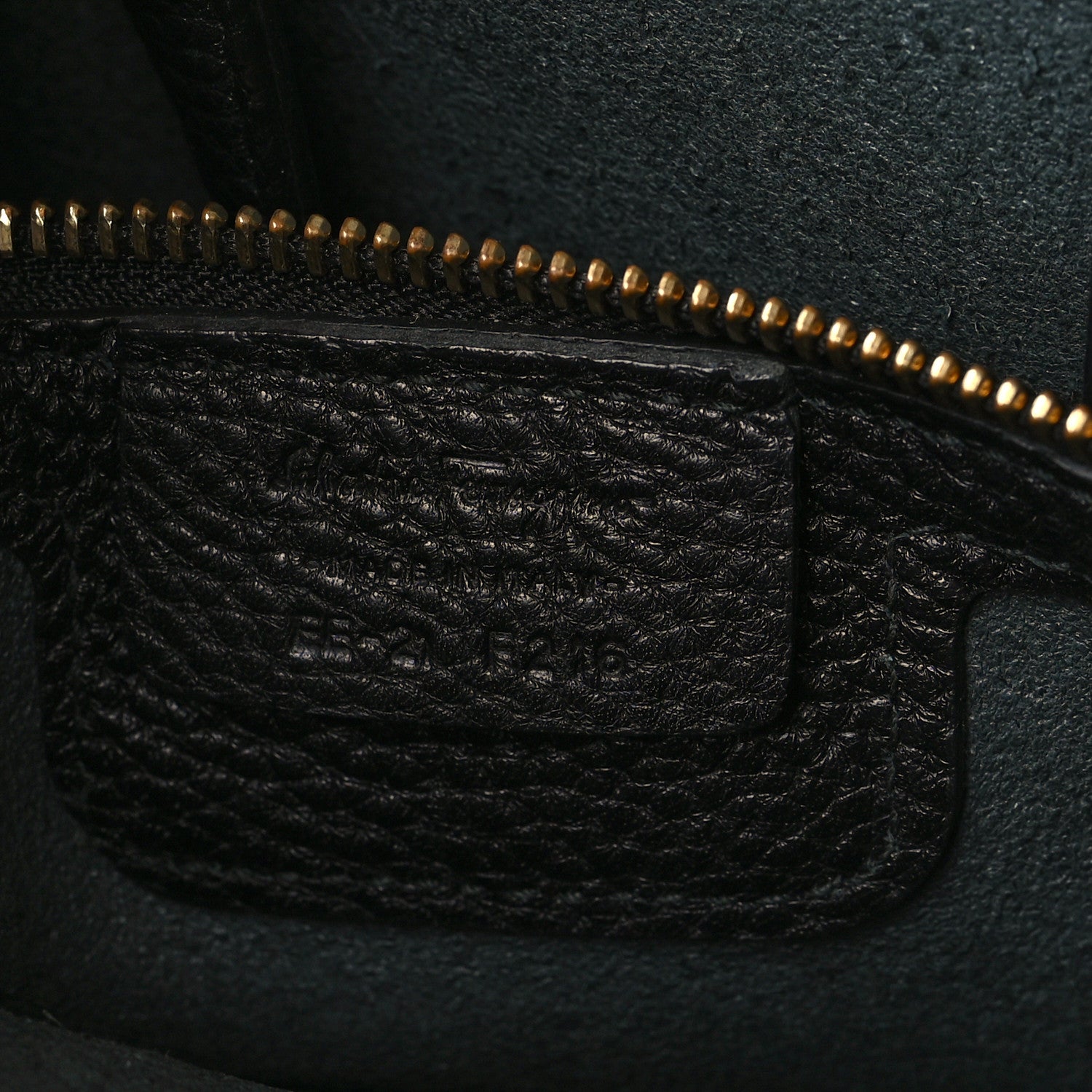 Salvatore Ferragamo Hammered Calfskin Double Handle Small Amy Tote Black 6 of 8