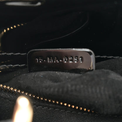 Christian Dior Patent Cannage Small Lady Dior Black 7 of 11