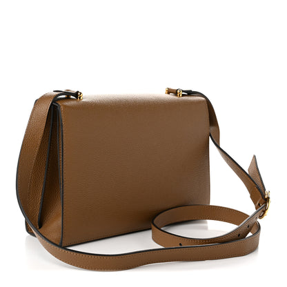 Gucci Grainy Calfskin Small Zumi Shoulder Bag Friky Taupe 3 of 11