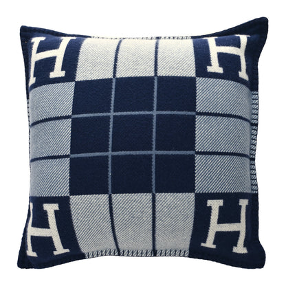 Hermes Wool Cashmere Avalon III Pillow PM Ecru Caban 1 of 3