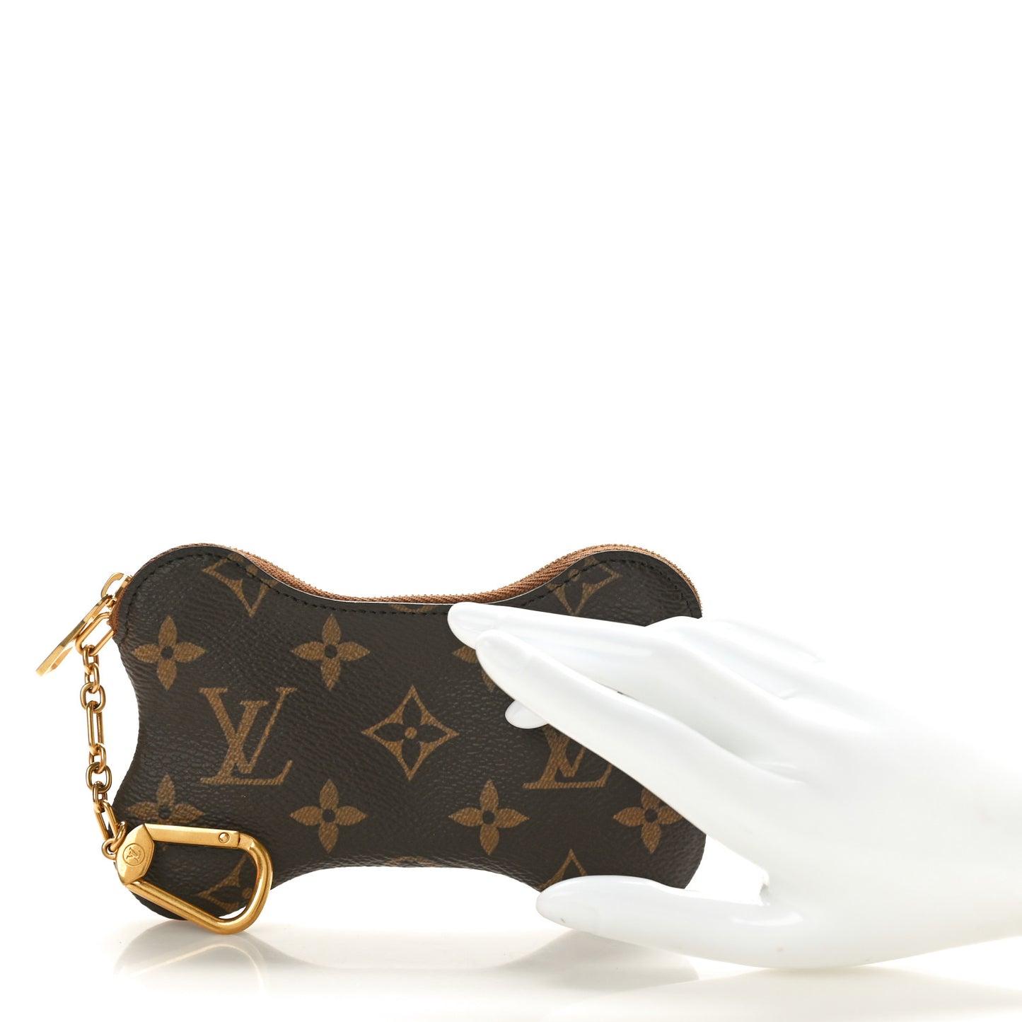 Monogram Bone Key Pouch