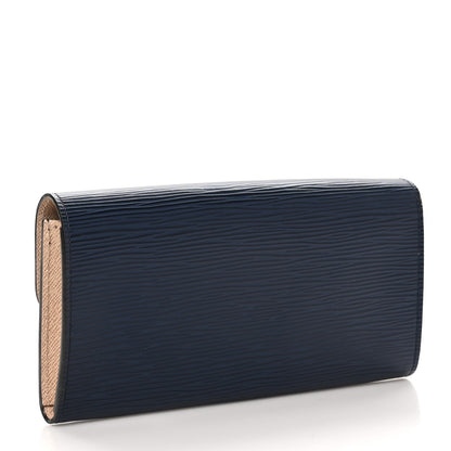 Louis Vuitton Epi Emilie Wallet Indigo 3 of 7