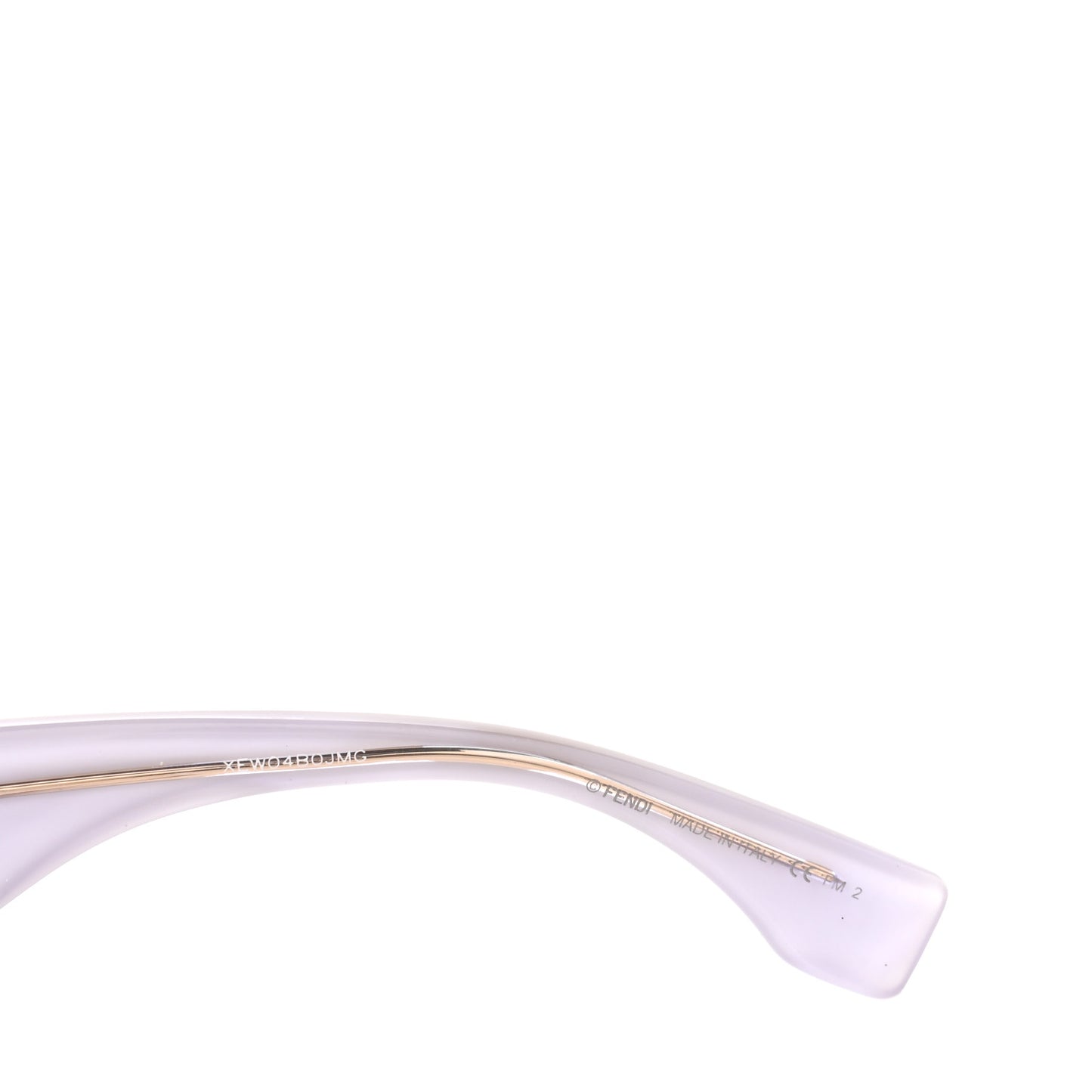 Acetate FF Sunglasses FF 0434/G/S White Gold