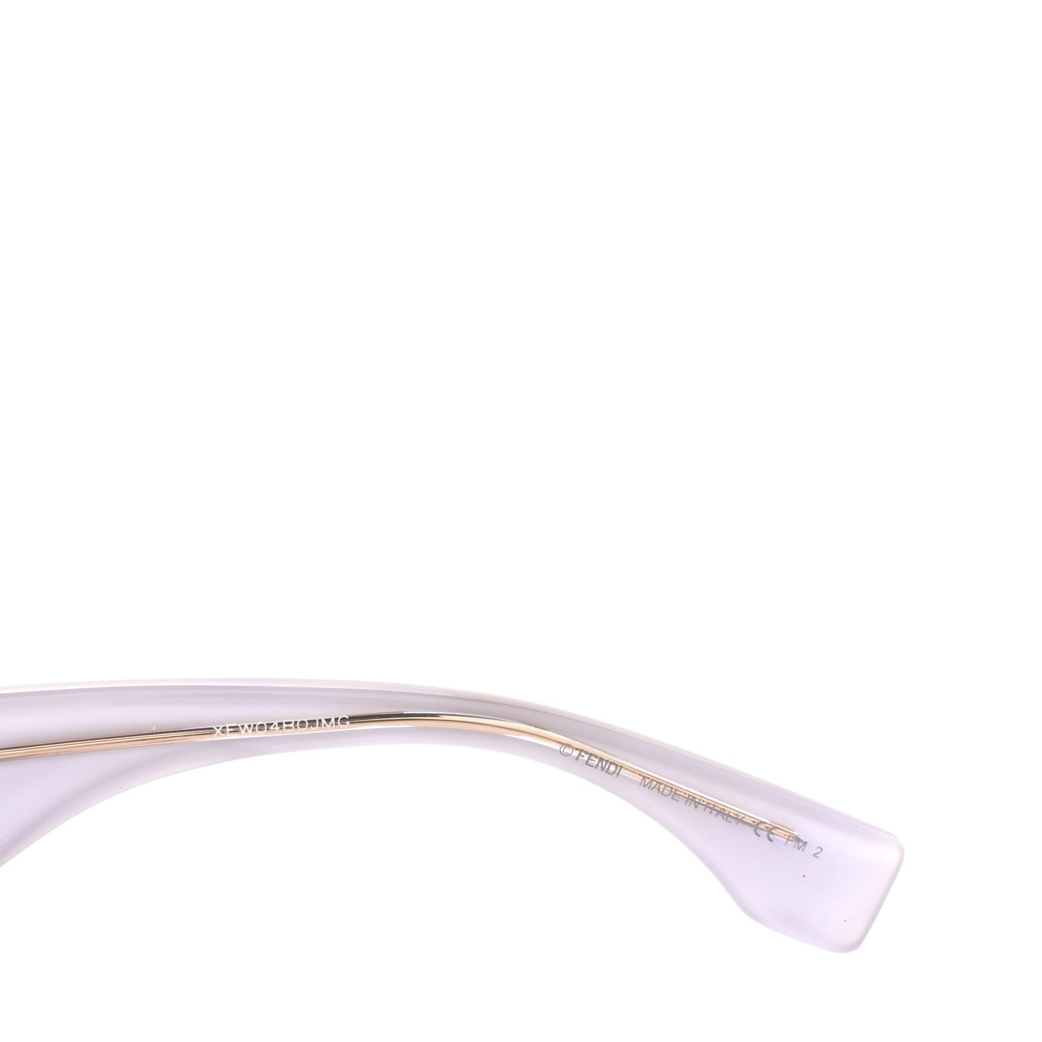 Fendi Acetate FF Sunglasses FF 0434/G/S White Gold 6 of 7