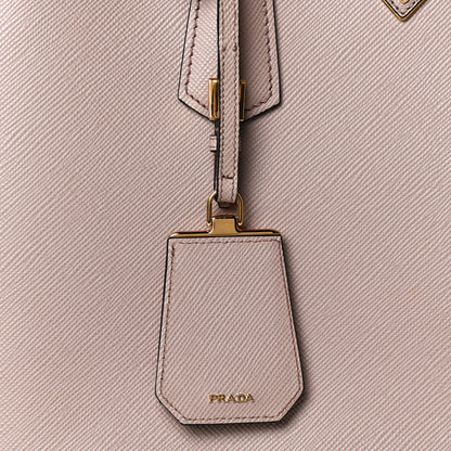 Prada Saffiano Cuir Medium Double Bag Cipria Black 11 of 13