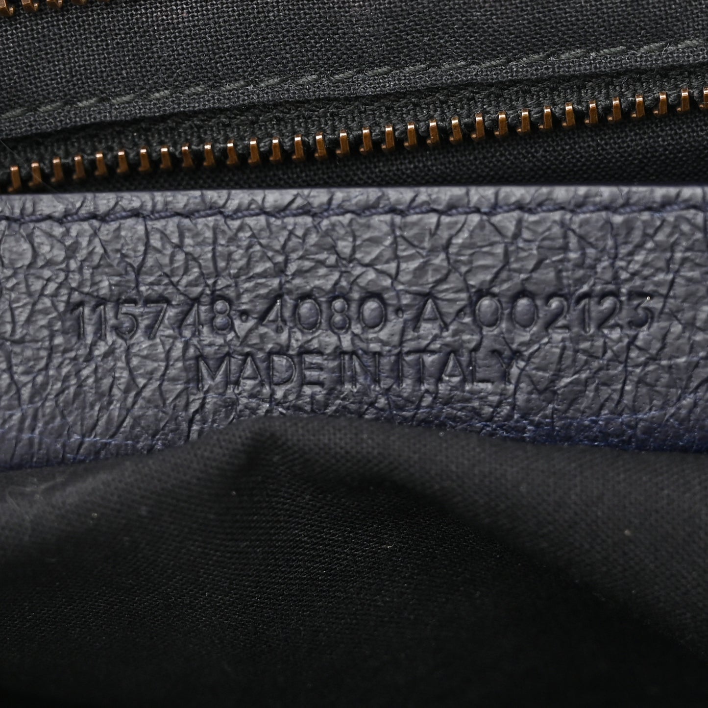 Cuir Arena Striped Classic Hardware City Bleu Nuit Rouge