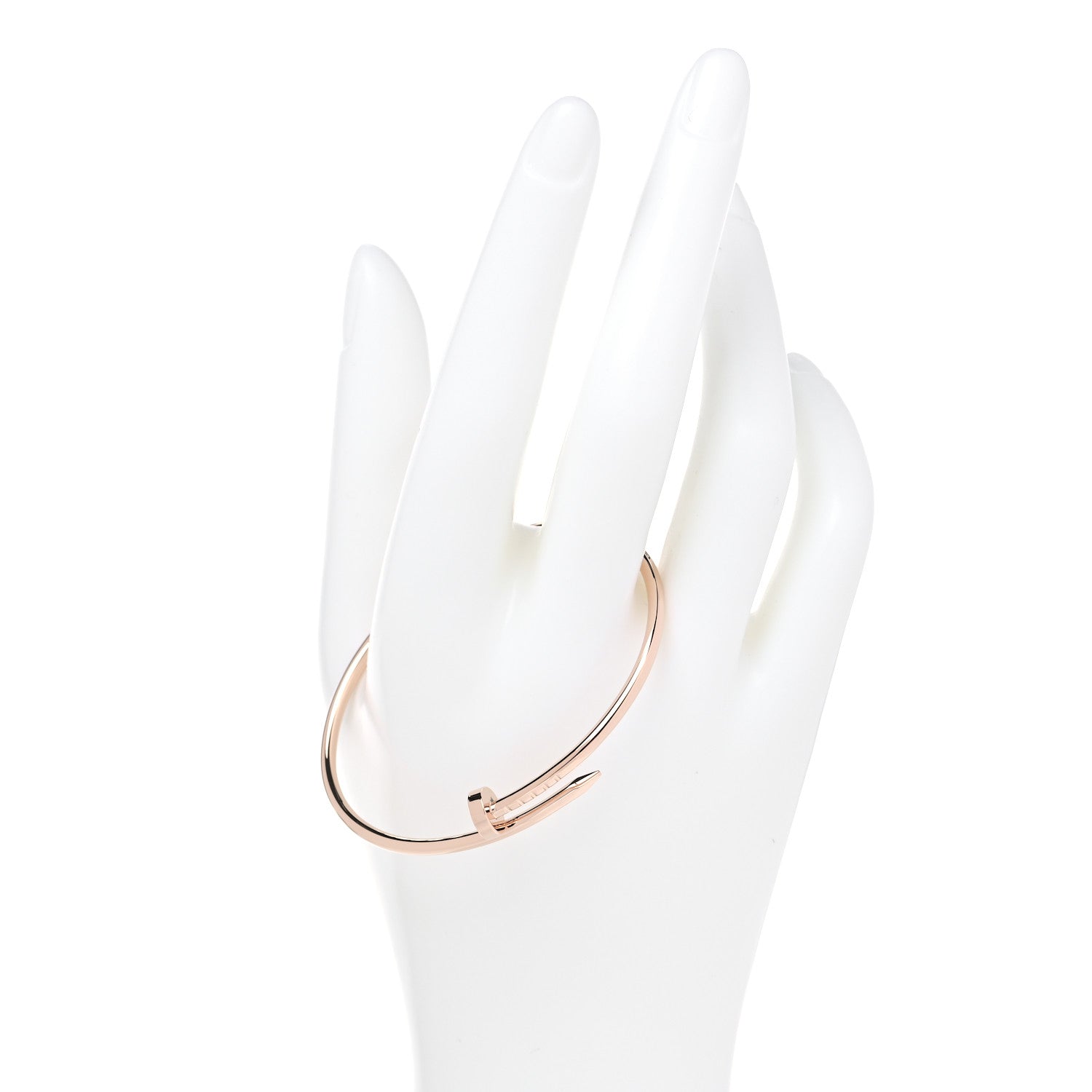 Cartier 18K Pink Gold Small Juste Un Clou Bracelet 16 2 of 6