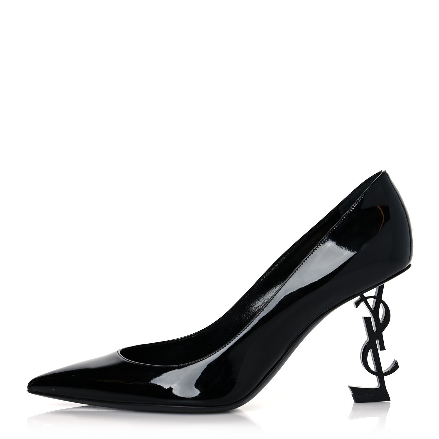 Saint Laurent Patent Opyum 85 Pumps 39.5 Black 1 of 8