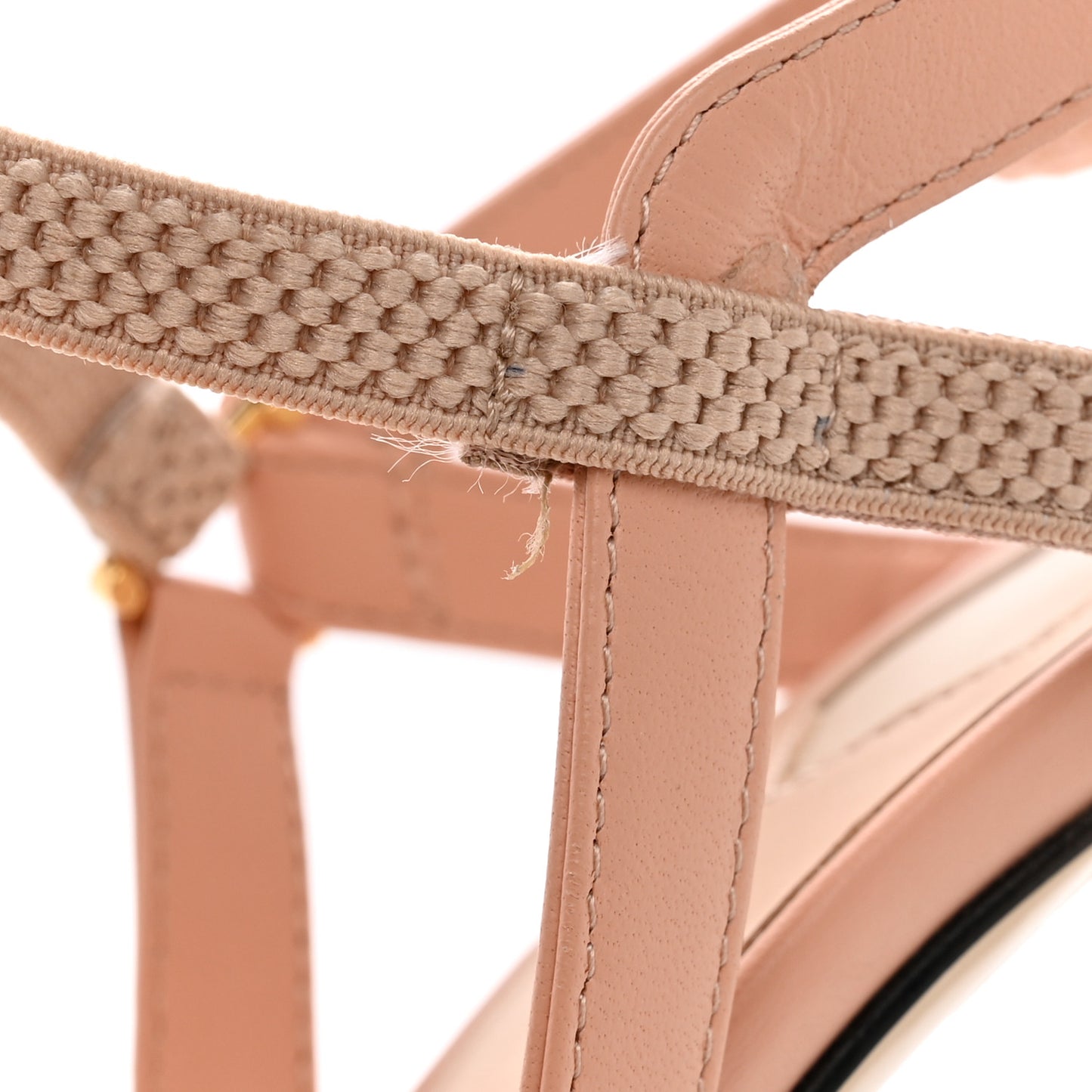 Organza Paillettes Colibri 85mm Slingback Pumps 37 Baby Pink