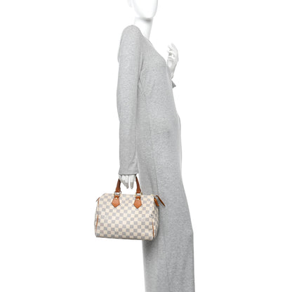 Louis Vuitton Damier Azur Speedy 25 2 of 12