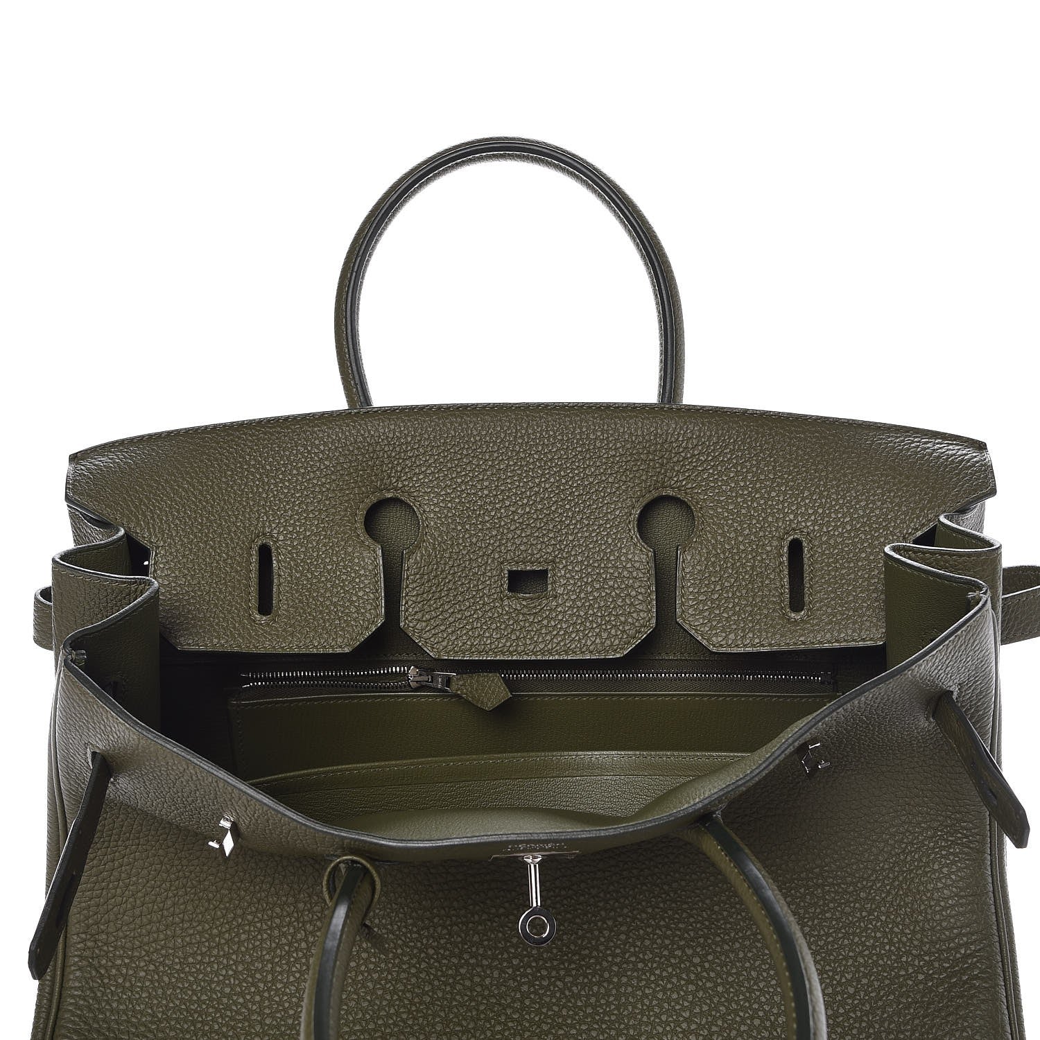 Hermes Togo Birkin 35 Vert Olive 9 of 32