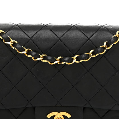 Chanel Lambskin Quilted Small Double Flap Black 8 of 14