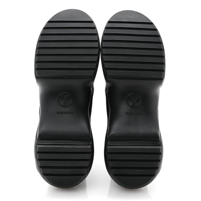 Louis Vuitton Calfskin Patent Monogram LV Archlight Sneakers 38.5 Black 5 of 10