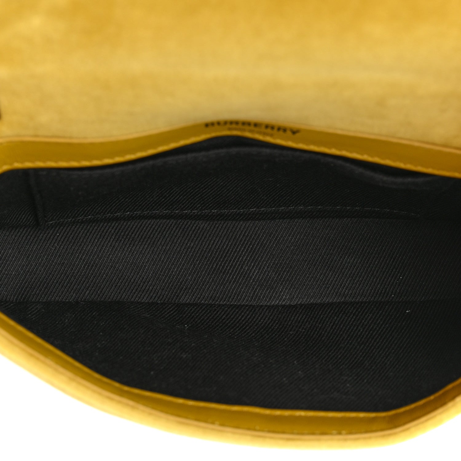 Burberry Velvet Quilted Mini Lola Bag Yellow 5 of 8