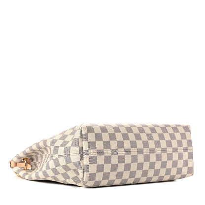 Louis Vuitton Damier Azur Graceful PM Rose Ballerine 4 of 12