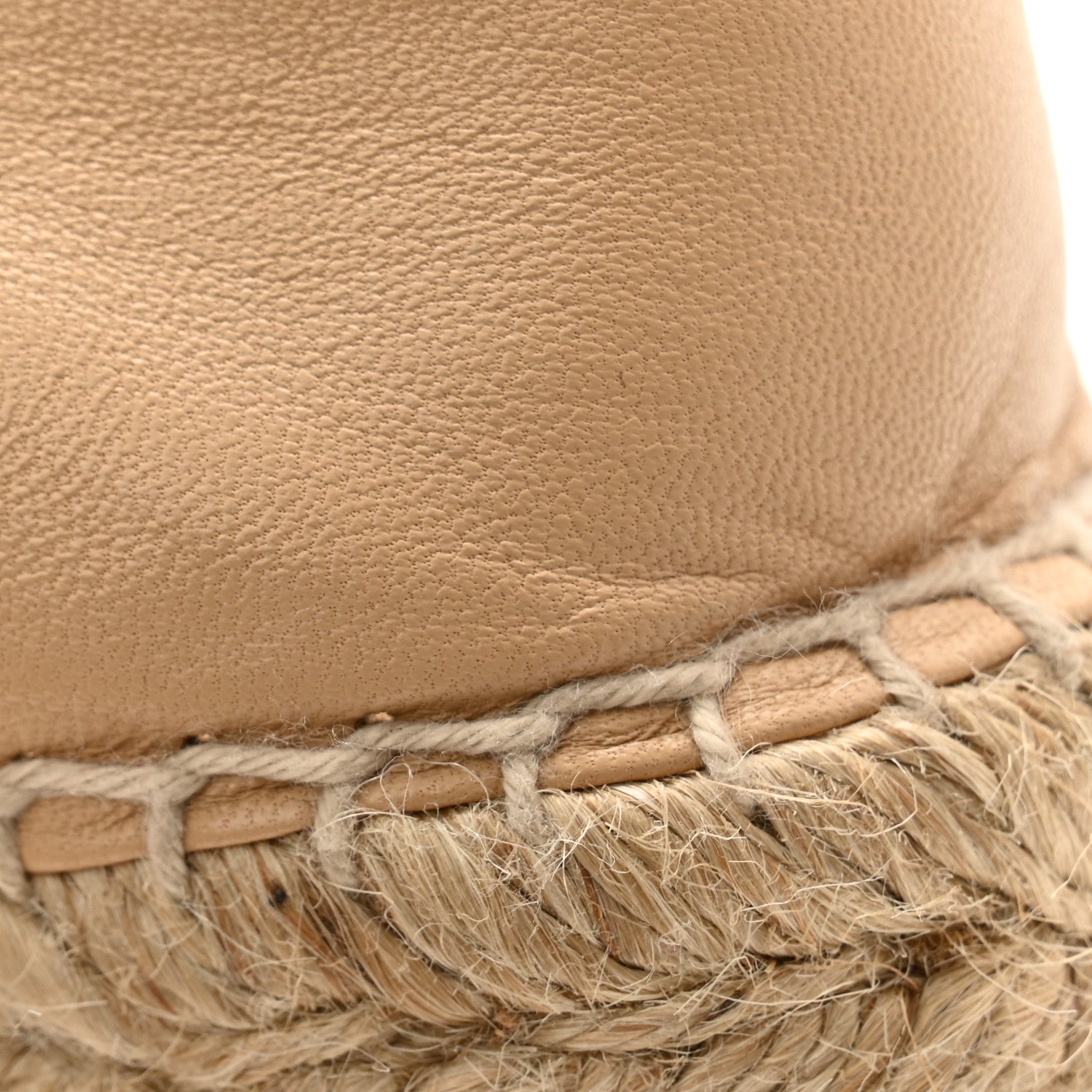 Chanel Lambskin CC Espadrilles 38 Beige Black 9 of 14