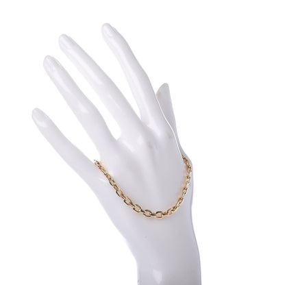 Cartier 18K Yellow Gold Meplat Link Chain Bracelet 2 of 5