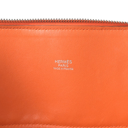 Hermes Taurillon Clemence Bolide 31 Orange 6 of 16