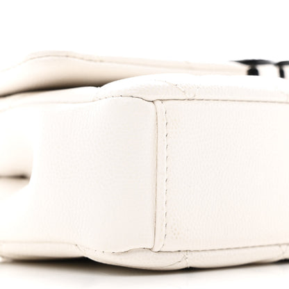 Chanel Caviar Quilted My Everything Small Flap White Black 9 of 10