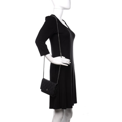 Chanel Caviar Quilted Wallet On Chain WOC Black 1 of 12