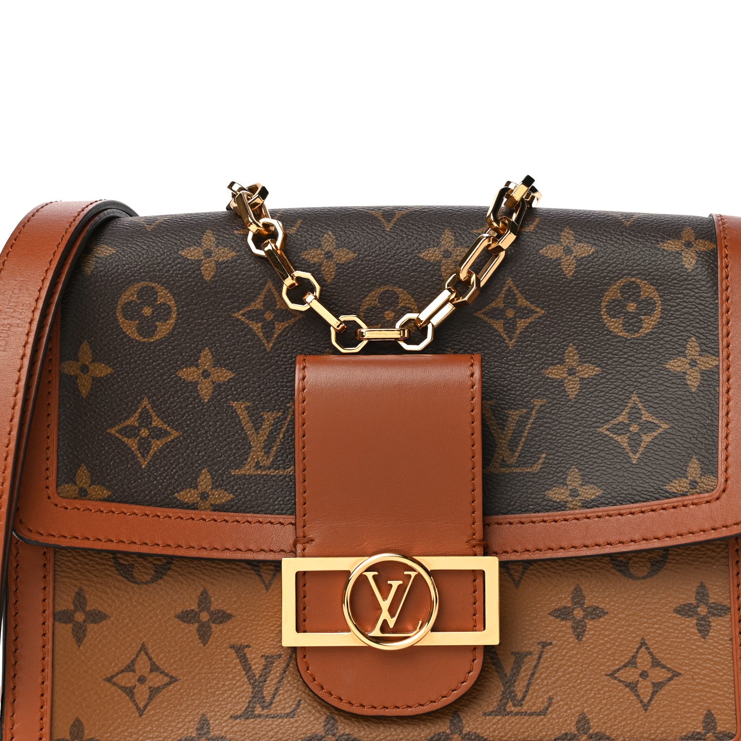 Louis Vuitton Reverse Monogram Dauphine MM 7 of 16