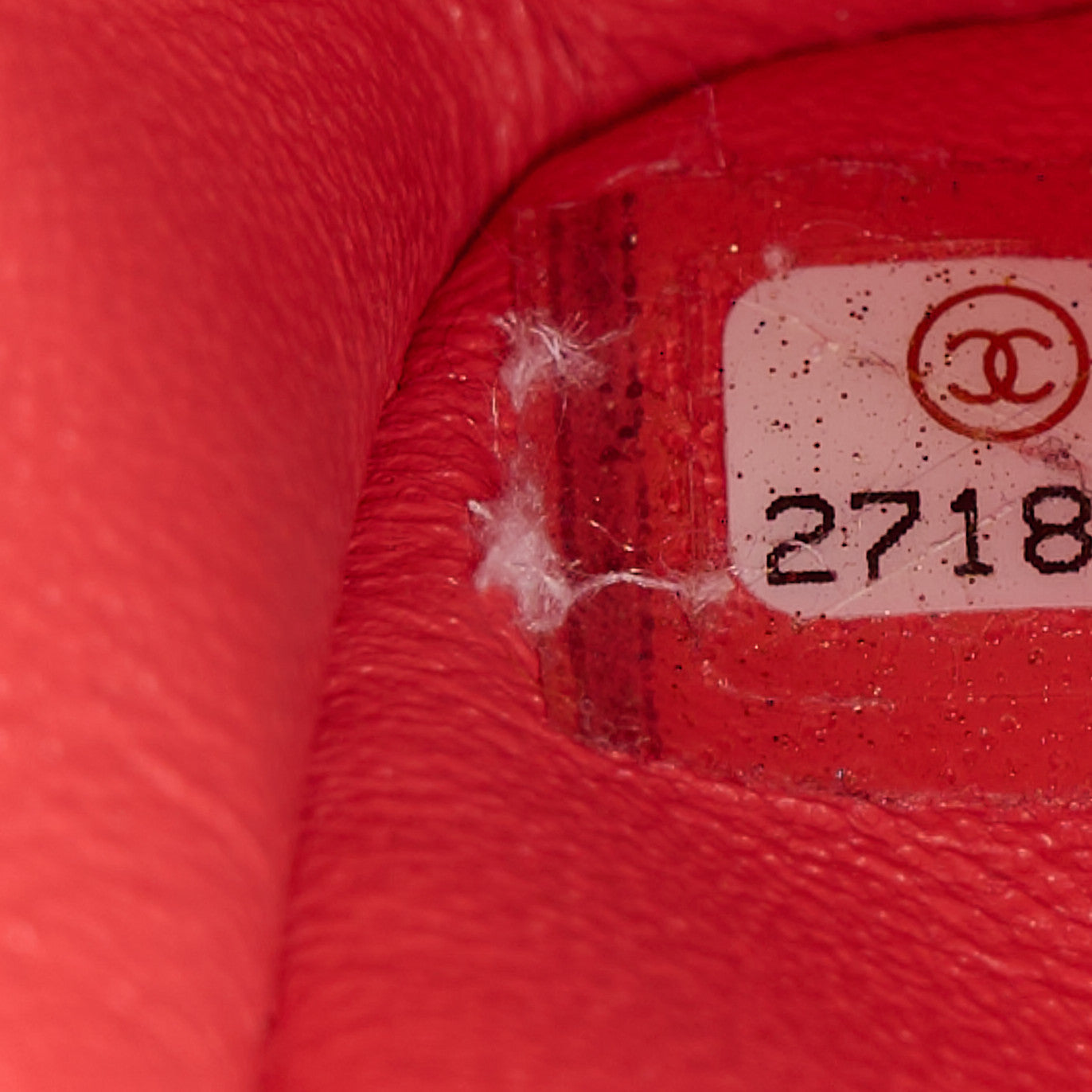 Lambskin Chevron Quilted Mini Rectangular Flap Pink