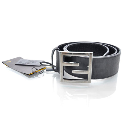 Fendi Zucca Spalmati FF Buckle Belt 85 34 Grey 8 of 8