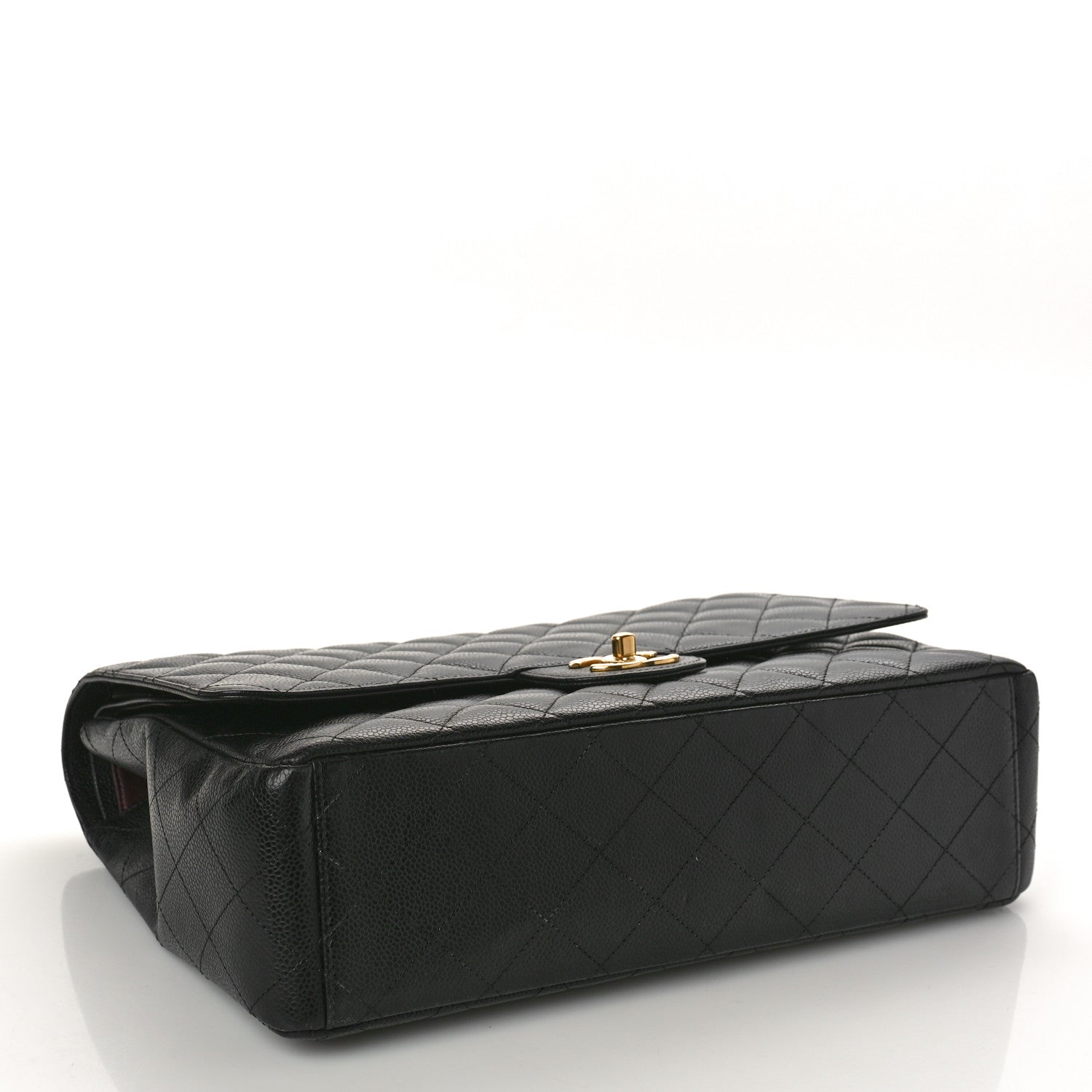 Chanel Caviar Quilted Maxi Double Flap Black 4 of 11