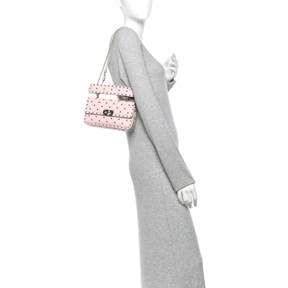 Valentino Garavani Nappa Small Rockstud Spike Shoulder Bag Water Rose 2 of 10