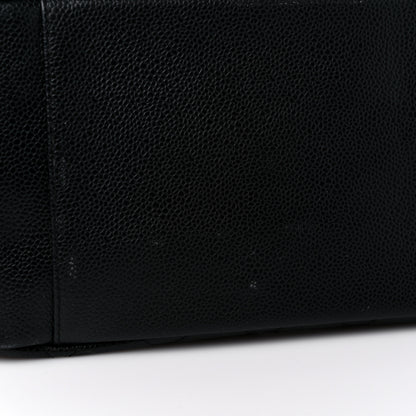 Chanel Caviar Quilted Grand Shopping Tote GST Black 13 of 14